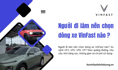 Người đi làm nên chọn dòng xe VinFast nào